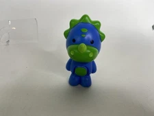 Skip Hop Zoo Crew Dakota Dinosaur Blue w Green PVC Toy Figure