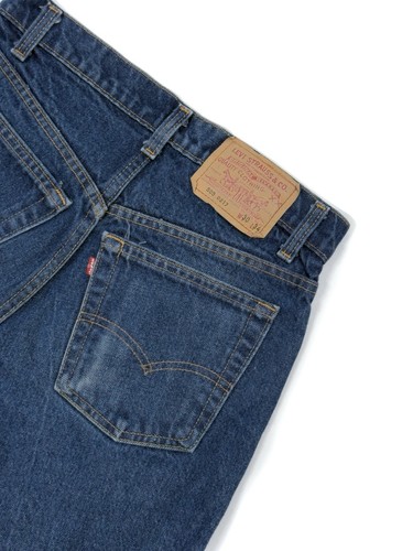 VTG 90s Levis 505-0217 Denim Jeans Blue Straight 28/32 (tag 30/34) Made in USA - Picture 3 of 8