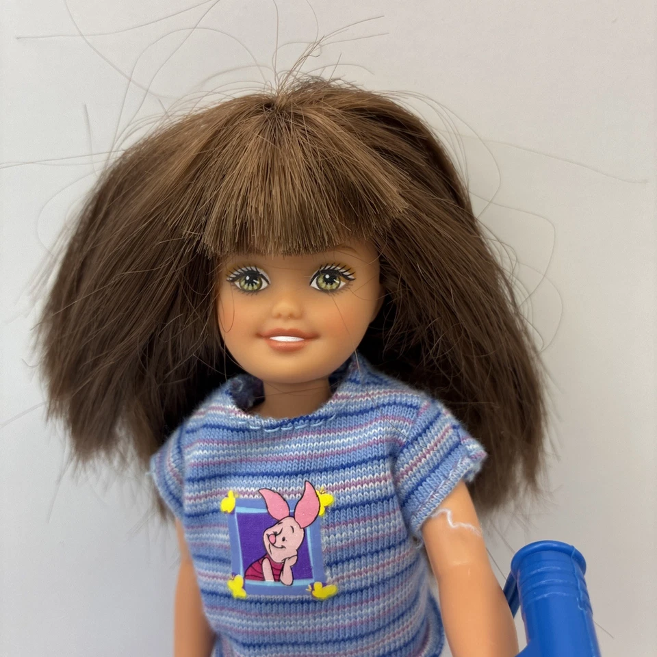 Muñeca Barbie Flashlight Fun Whitney And Piglet 1997 - Lechón desaparecido Foto 2 de 4