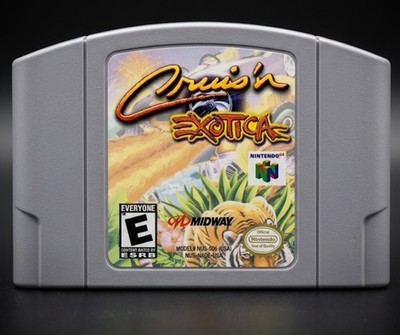 Cruis n Exotica N64 Cartridge   Classic Game Racing Adventure for Nintendo 64