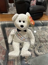 -C TY BEANIE BABY BABIES TEDDY BEAR 2007 HAPPY NEW YEAR