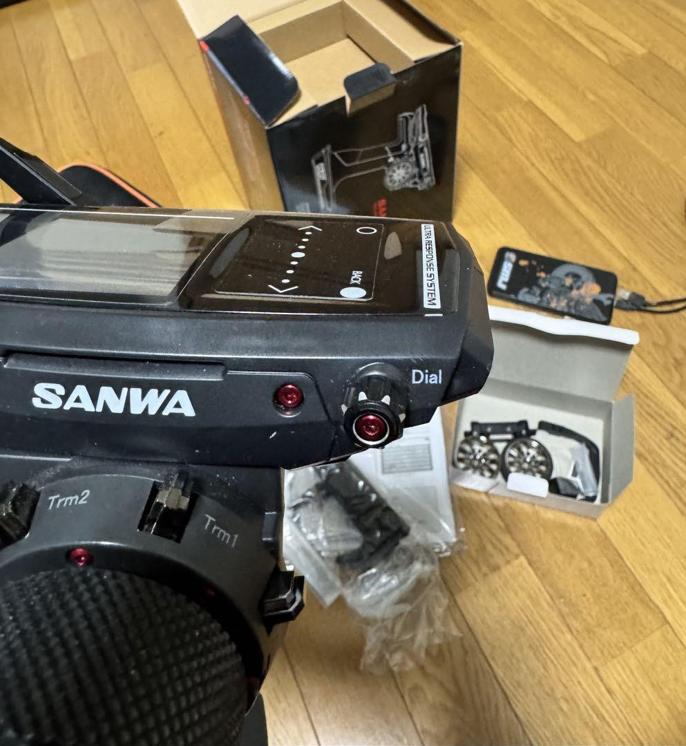 Sanwa M17 Radio-Controlled Transmitter Main Unit Receiver Sanwa M17 Radio-Controlled Transmitter Main Unit Receiver