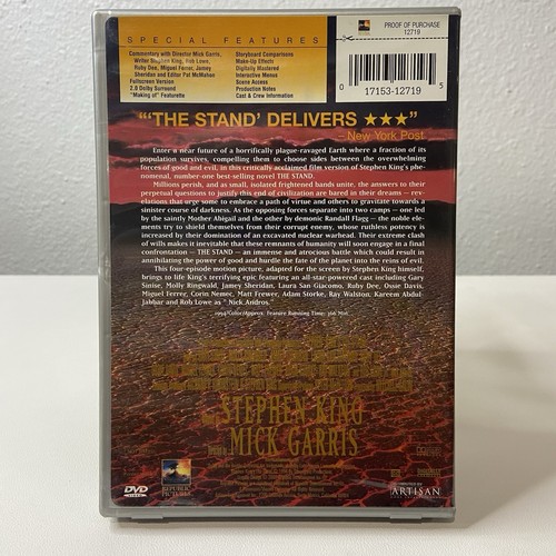 The Stand (DVD, 1999, 2-Disc Set, Special Edition) - Picture 2 of 7