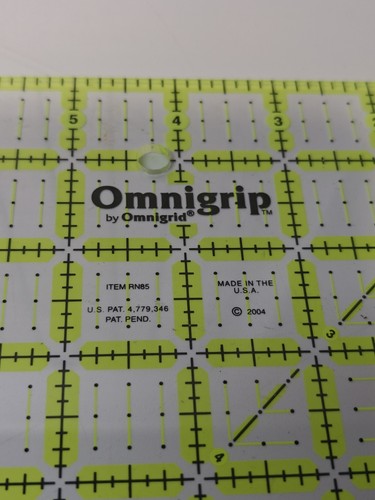 Bundle Of 3 June Taylor Quarter Cut Shape Cut Omni Grip Ruler Template Slotted - Picture 13 of 17