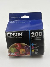 Epson Genuine OEM 200 Combo Black Cyan Magenta Yellow Sealed EXP 04/2025 SEALED