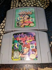 Banjo Kazooie & Tooie Nintendo 64 N64 Authentic Classic Game Bundle Lot of (2)