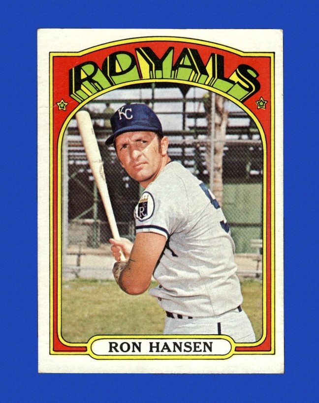 1972 Topps Set-Break #763 Ron Hansen VG-VGEX (crease) *GMCARDS*