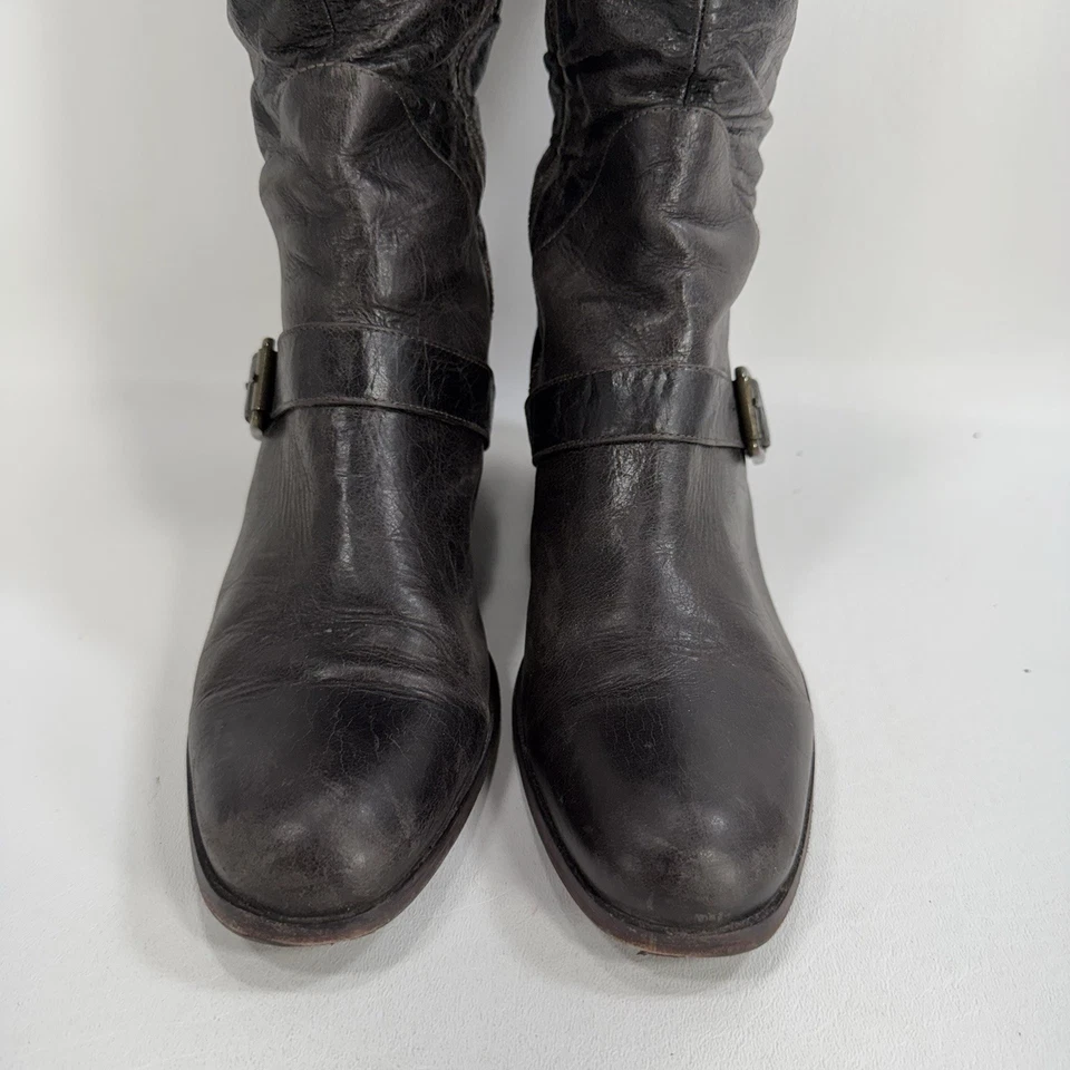 Женские сапоги для верховой езды Pour La Victoire Victorina темно-коричневые выше колена размер 10 - Изображение 4 из 4