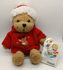 Stofftier Teddy-Bär Weihnachten Weihnachtsbär QUELLE heunec ca 25cm -mit Etikett