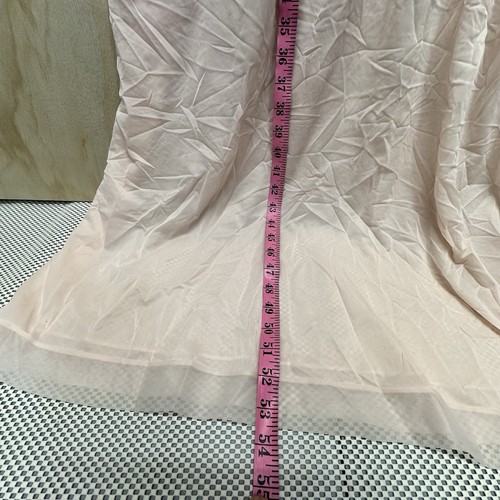 vtg pink/peach Gotham Gold Stripe nightgown Sz 40 - Picture 9 of 14