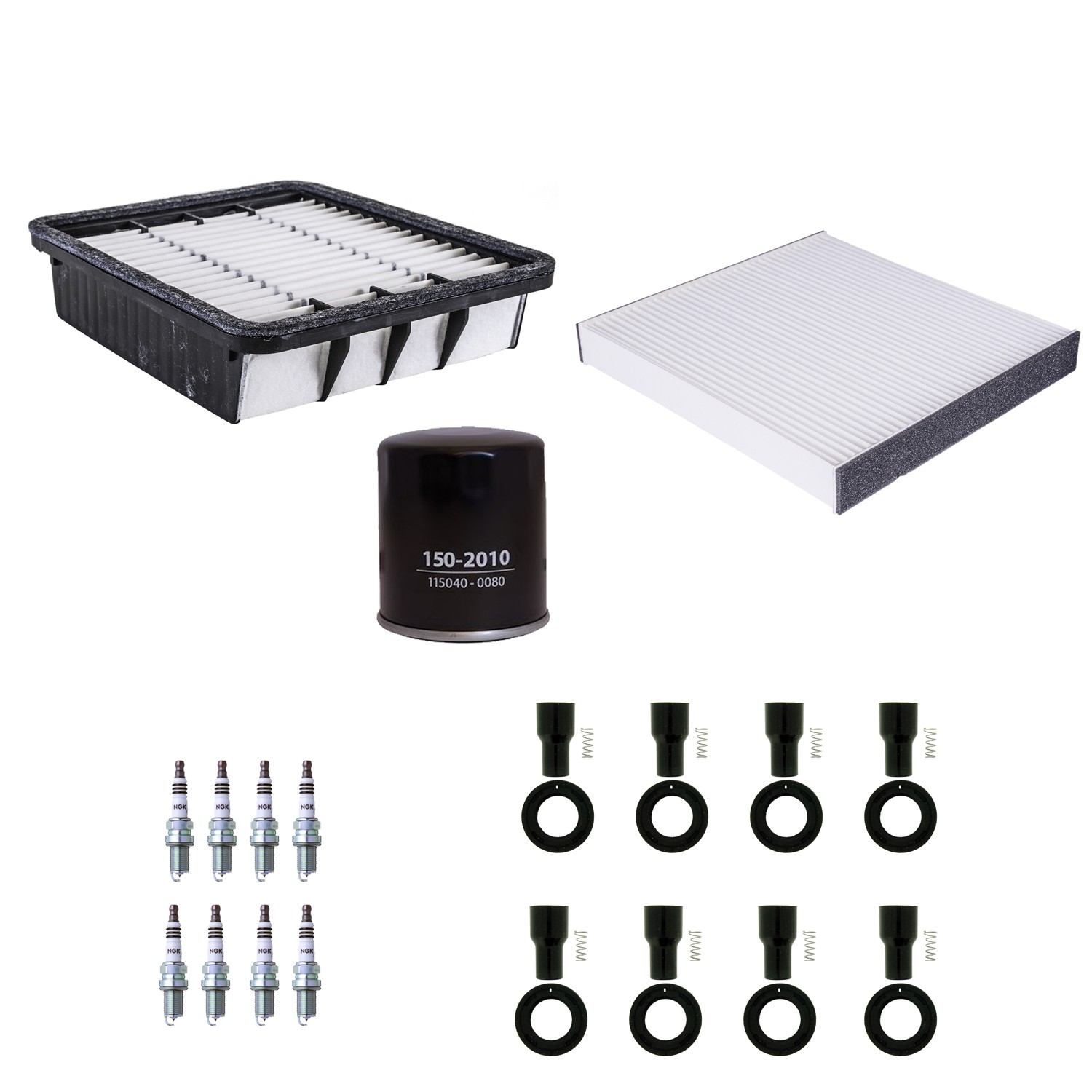 Denso Tune Up Kit NGK 8 Spark Plug  Boots Kit for LS430 Base 4.3 V8 Auto 3UZ-FE