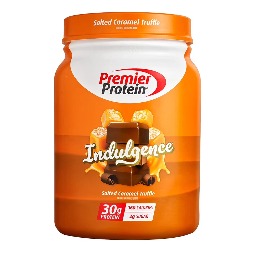 Premier Protein Indulgence порошок, соленый карамельный трюфель, 2 упаковки - Изображение 2 из 4