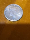 1922-P Silver Peace Dollar US Coin, $1.00, as Shown in Picture