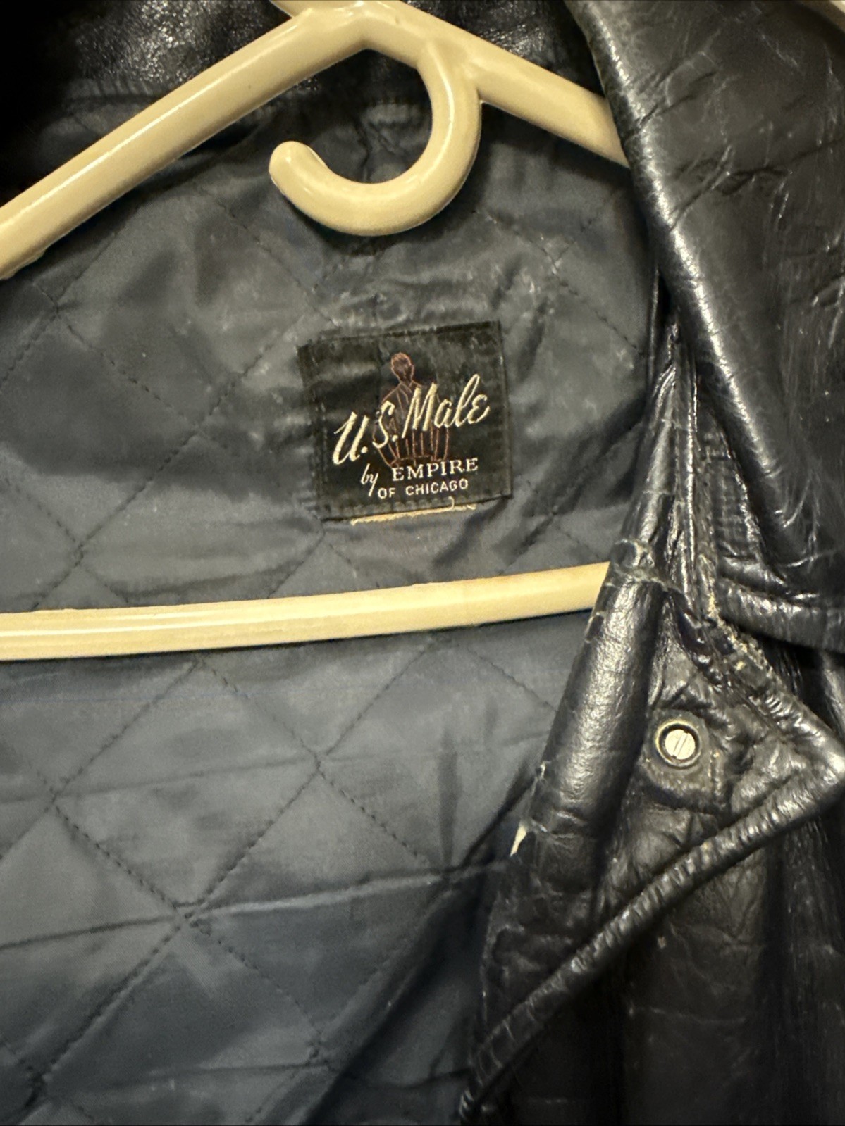 Chicago Police Vintage Leather Jacket By U.S Male By empire Of Chicago image 2