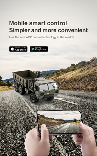 FAYEE FY004 2,4G 6WD Pickup Truck RC Auto mit HD-Kamera APPSteuerung Kletterauto - Picture 9 of 22