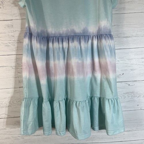 SIMPLY SOUTHERN Womens XL blue Tie Dye Ruffle baby doll Dress New - Picture 7 of 11