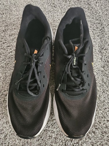 Nike Revolution Running Shoes Men's Lace Up Sneakers Size 12 Black VGC - Picture 8 of 8