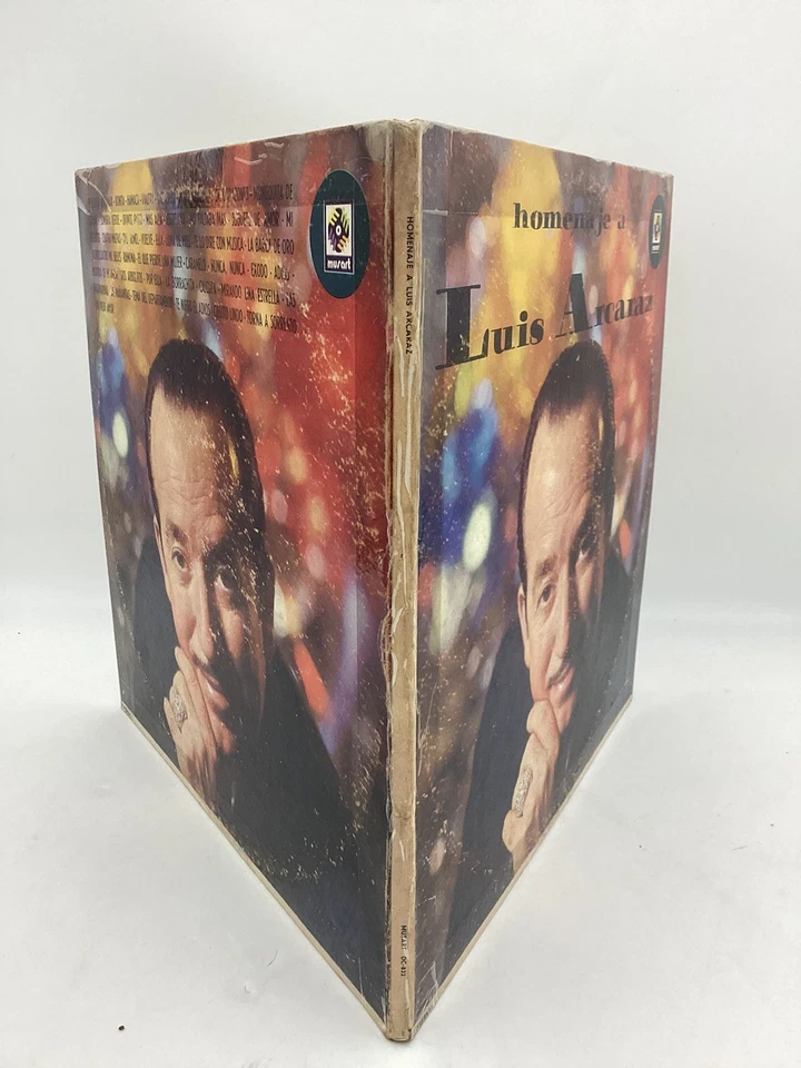 LUIS ARCARAZ homenaje a (MUSART 3x VINYL LP MÉXICO) EX - Image 4 of 4
