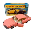 Vintage Matchbox Superfast BMC 1800 Pinnfarina Pink No 56 In Original Box 1969