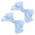 2Pcs Bow Curtain Tieback Buckles Beautiful Drape Holder Chic Curtain Clips