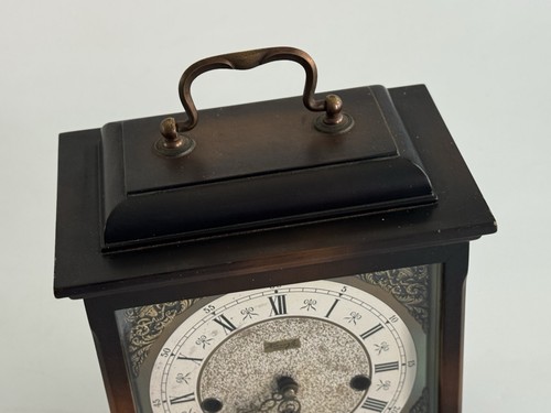 Orologio tedesco a cappotto metà secolo Kienzle - carillon, chiave e pendolo - funzionante - video - Foto 4 di 21