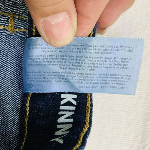 Lot of 2 Girls Jean Size 10 S & 8 R Waist 23-24 in OshKosh B’gosh Wonder Nation - Picture 12 of 18