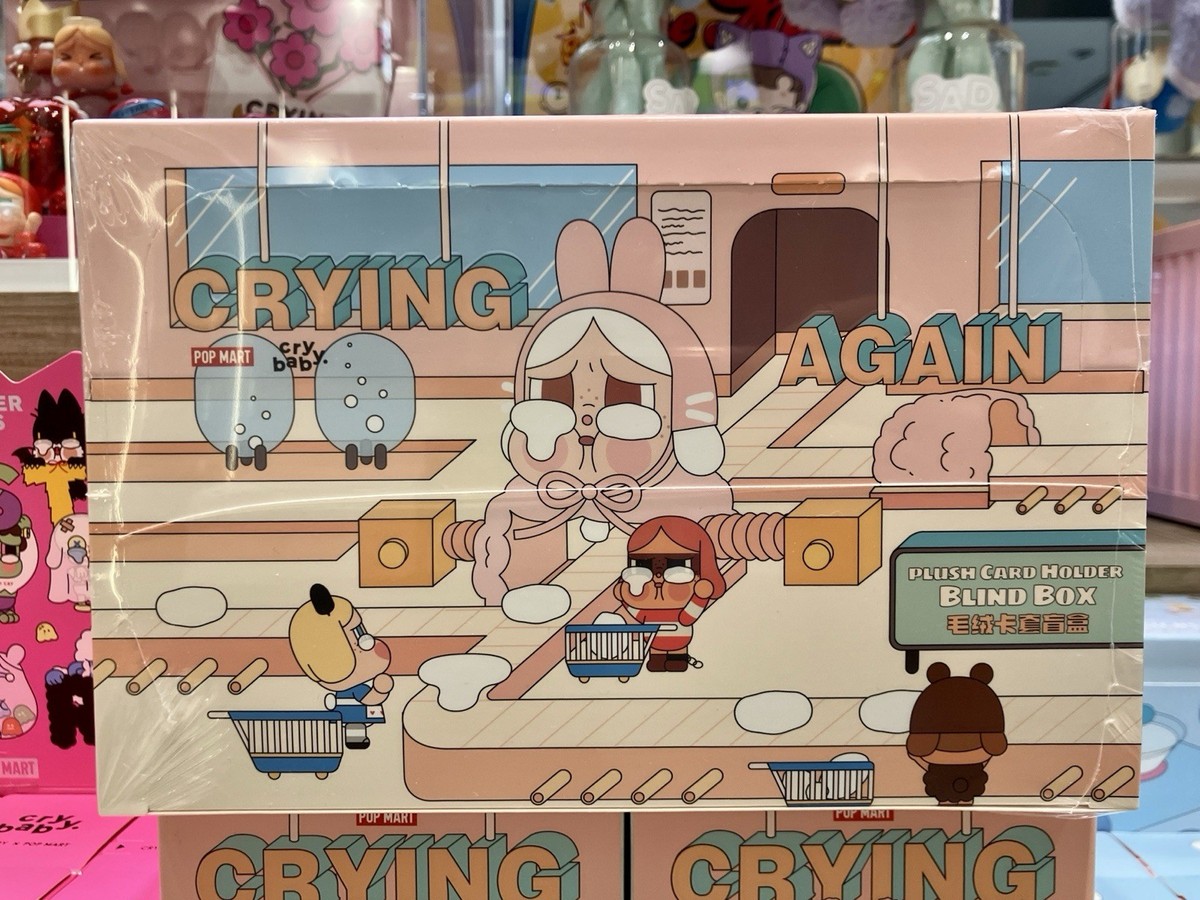 POP MART CRYBABY Crying Again Series Card Holder Blind Box