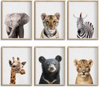 EPHANY Safari Baby Animal Posters and Prints