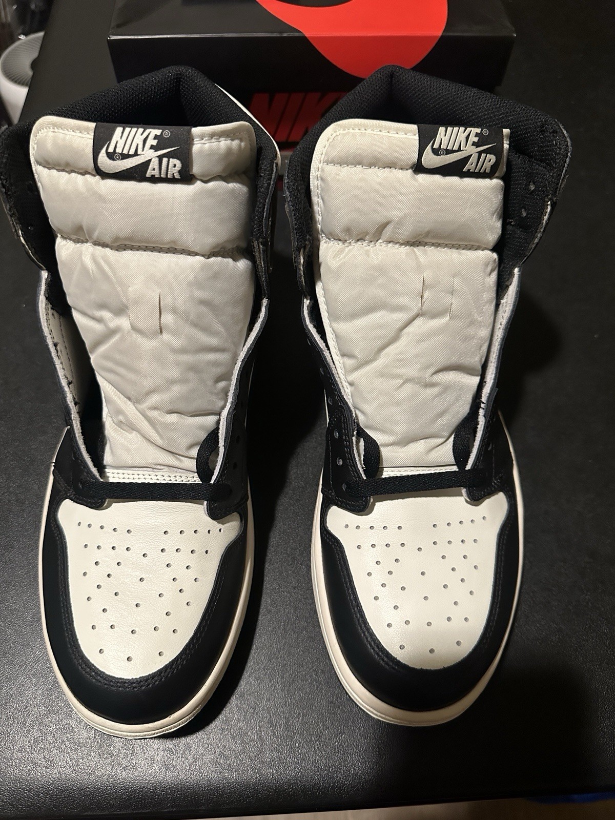 SAOLA Taglia 13 Air Jordan 1 High Top Moka