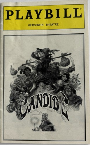 Candide - Broadway Playbill - Jul 1997 - Jim Dale, Andrea Martin / Sondheim - Imagen 1 de 3