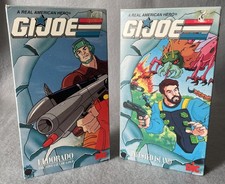 G.I. Joe : Infested Island & El Dorado (2 VHS Tapes) 1990s **Tested /Works