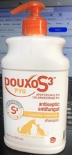 DOUXO S3 PYO Shampoo Antifungal / Antiseptic For Dogs Cats, 16.9 oz EXP 10/2026