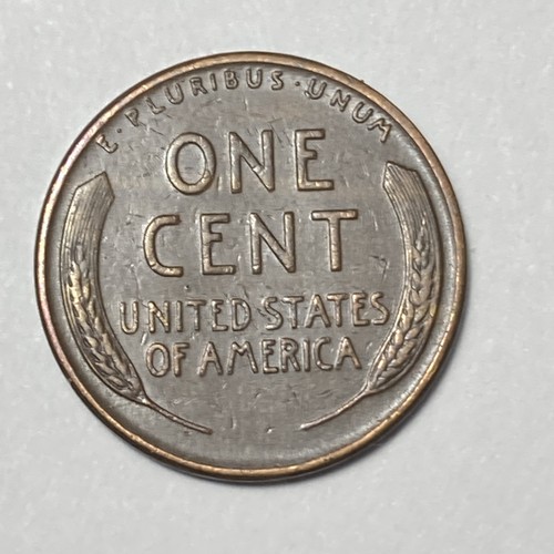 1919 P LINCOLN WHEAT CENT LAMINATION ERROR OBVERSE OVER DATE - Picture 4 of 4