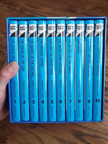 Hardy Boys Bücher 1-10 BOX SET von Franklin W Dixon - NEU ungelesener Zustand - Bild 2 von 10