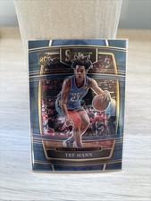 2021-22 Panini Select - Concourse Tre Mann #36 Blue Prizm (RC)