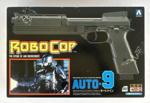 Vintage Robocop Auto-9 Replica Toy Gun BB Double Action Aoshima Japan 1987 - Picture 10 of 20