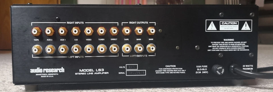 Audio Research LS3 High End, perfekter Zustand und Klang - Bild 3 von 4