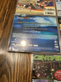 Sonic Adventure, Toy Commander, Rippin Riders, Centipede, Web Br(Sega Dreamcast)