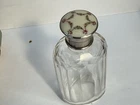 A Pretty Silver & Enamel Toilet Bottle, Birmingham 1913 by Cohen & Charles