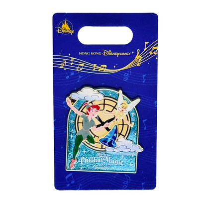 Genuine HongKong Disney Pin 2026 Mickey's PhilharMagic Peter Pan Tinker Bell New