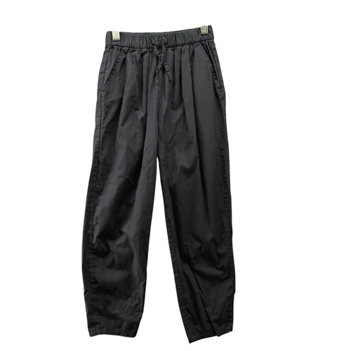 H&M Kinder Gr. 7 Relaxed Pull On Hose schwarz Kordelzug Baggy leichte Baumwolle - Bild 1 von 6