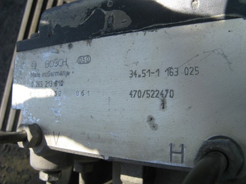 BMW 540i E34 ABS PUMP MODULE M60 1994-1995 34.51-1163025 - Picture 3 of 4