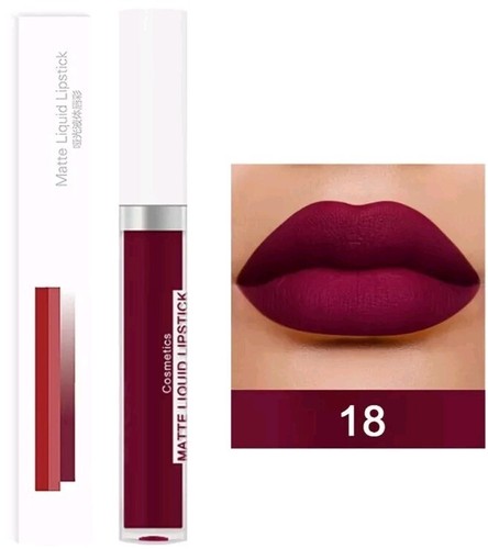 Liquid Lipstick Non-Stick Lipstick Long-Lasting Waterproof Velvet Lipgloss Set - Picture 3 of 3