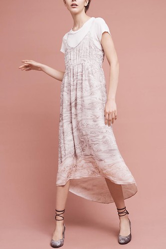 Anthropologie Sleeping on Snow 2pc Rosay New Sweater & Slip Midi Dress Set XL - Picture 4 of 11
