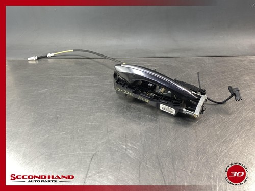 11-16 BMW F10 5-SERIES REAR LEFT DOOR EXTERIOR HANDLE W COMFORT ACCESS OEM