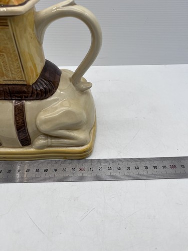 Tony Wood Camel & Sheik Rider Teapot Staffordshire ENGLAND Vintage - Picture 11 of 16