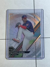 Corey Kluber 2017 Topps High Tek Pattern 4B Variation SP Indians