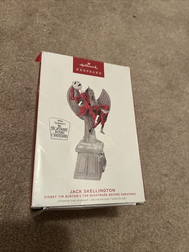 Hallmark Keepsake Nightmare Before Christmas Jack Ornament mit Engel & Klang 2022 - Bild 1 von 4