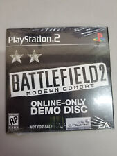 Battlefield 2 Modern Combat Playstation 2 PS2 On-Line Only Demo Disc