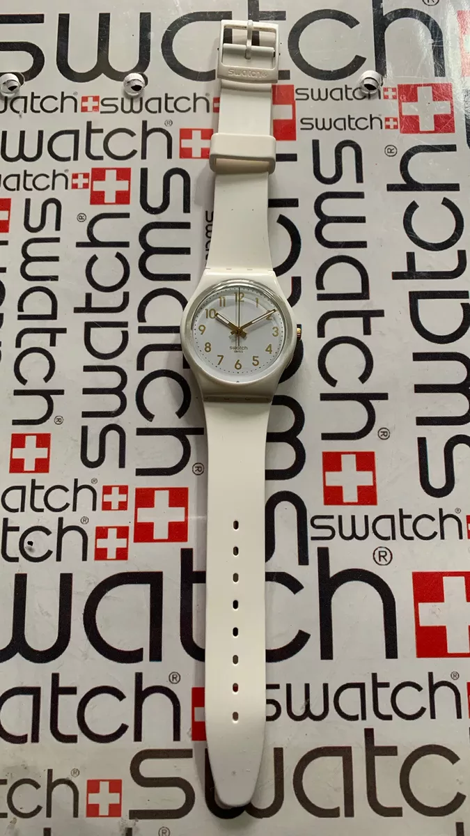 Swatch white shop bishop